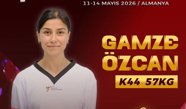 Gamze Özcan Avrupa Para Tekvando Şampiyonu oldu
