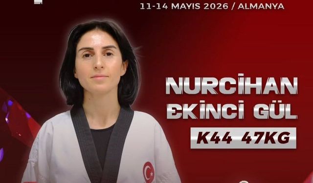 Nurcihan Ekinci Gül Avrupa’da gümüş madalya aldı