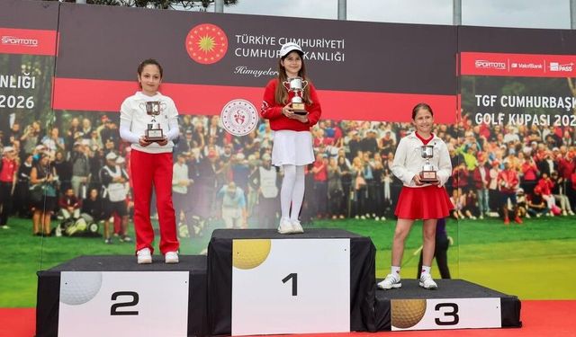 TGF Golf Kupası’nda minikler ödüllerine kavuştu