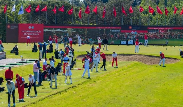 TGF Cumhurbaşkanlığı Golf Kupası’nda heyecan sürüyor