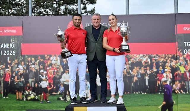 TGF Cumhurbaşkanlığı Golf Kupası sahiplerini buldu