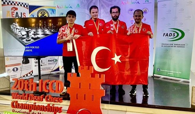 İşitme engelli satranççılar dünya şampiyonu oldu
