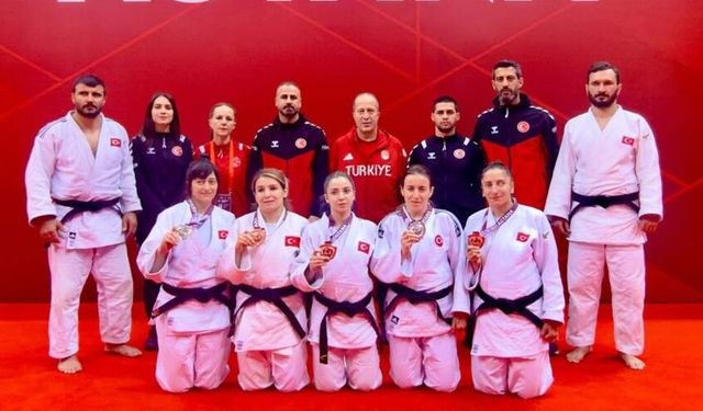 Para Judo Milli Takımı Astana’da 5 madalyaya ulaştı