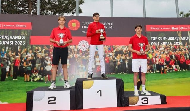 TGF Golf Kupası’nda 18 Yaş Altı B kategorisi tamamlandı
