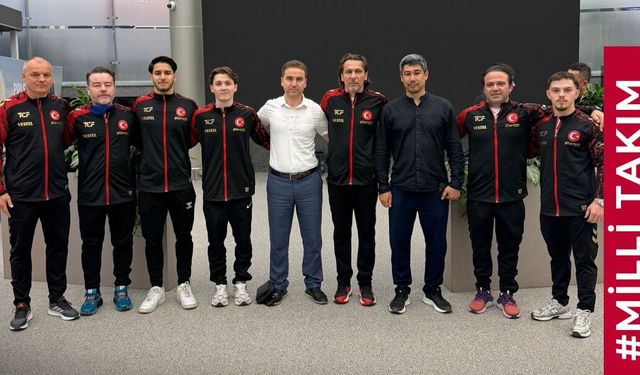 Artistik Cimnastik Milli Takımı Taşkent’e gitti