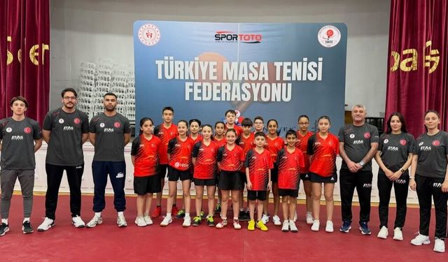 U11-U13 Balkan Şampiyonası hazırlık kampı sürüyor