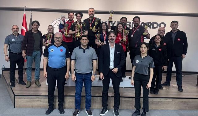 Pool Bilardo Şampiyonası’nda kazananlar belli oldu