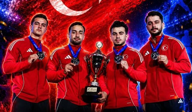 Erkek Kata Takımı Avrupa ikincisi oldu