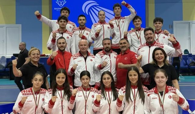 Genç badmintonculardan Bulgaristan’da 9 madalya