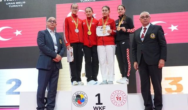Balkan Karate Şampiyonası’nda madalya heyecanı