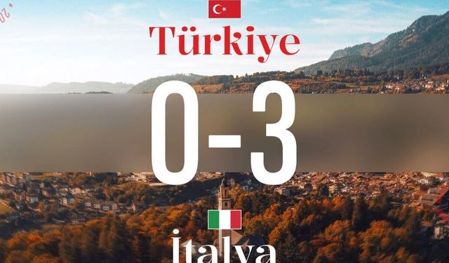 Filenin Efeleri İtalya’ya mağlup oldu