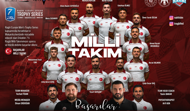 7’li Ragbi Millileri Avrupa Trophy Serisi’nde