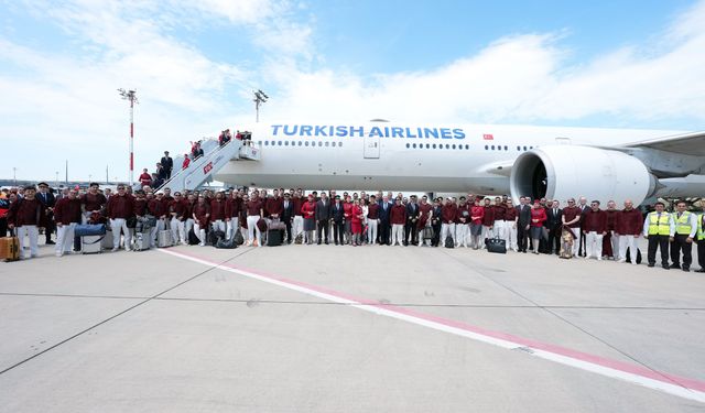 A Milli Takım Dünya Kupası hazırlıkları için ABD’ye ulaştı