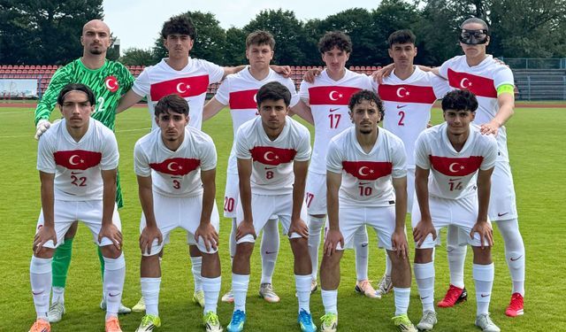 U18 Milliler hazırlık turnuvasını mağlubiyetle tamamladı