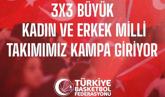 3x3 Milliler Avrupa Elemeleri için kampa giriyor