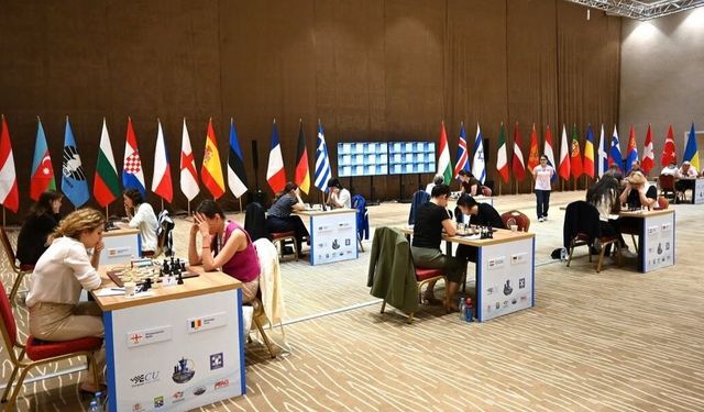 Avrupa Kadınlar Satranç Şampiyonası'nda 9. tur tamamlandı