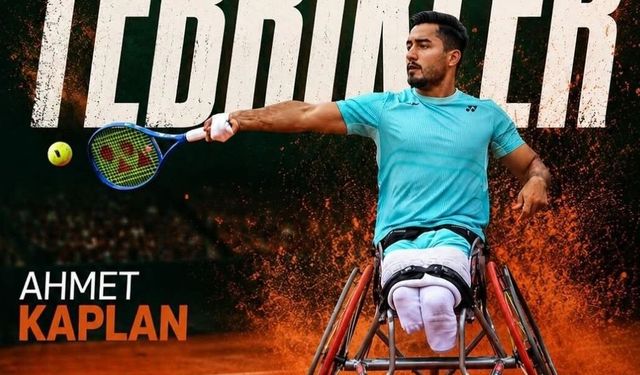 Ahmet Kaplan Roland Garros'ta tarihe geçti