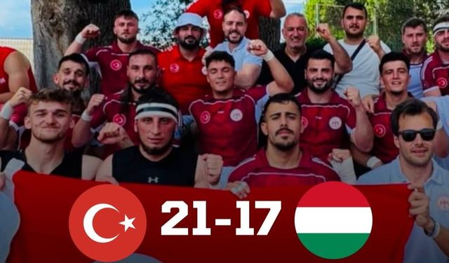 7’li Ragbi Millileri Avrupa Trophy’ye galibiyetle başladı