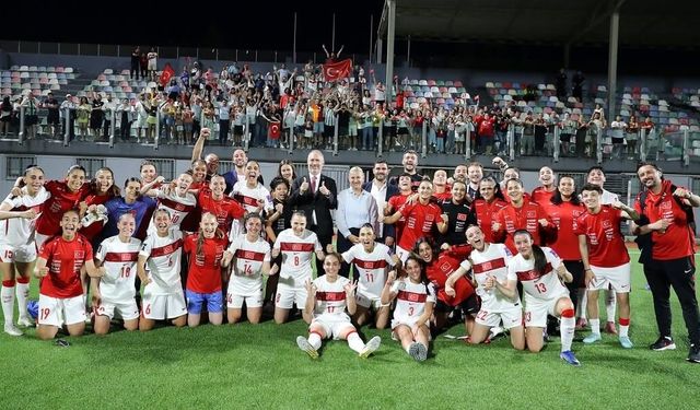 Kadın Milliler grubu galibiyetle tamamladı, gözler kurada
