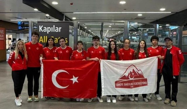 Genç Milliler Avrupa Tırmanış Şampiyonası yolunda
