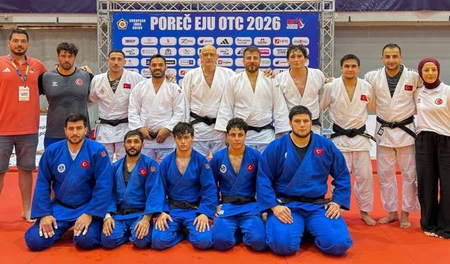 Milli judocular Porec'te dünya devleriyle hazırlanıyor