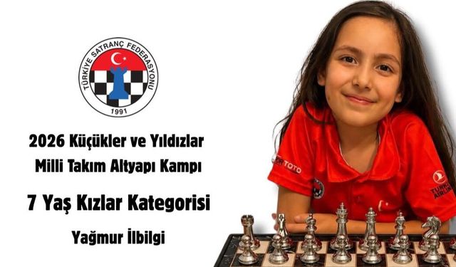 Satrancın minik yıldızları milli takım kampında buluştu