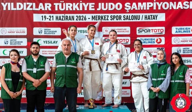 Yeşilay Yıldızlar Türkiye Judo Şampiyonası bitti