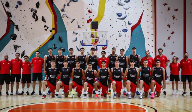 U16 Erkek Milliler Avrupa Şampiyonası Hazırlıklarına Başladı