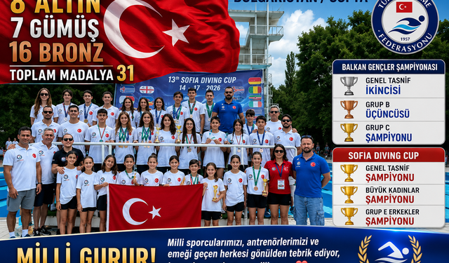 Milli Atlayıcılar Sofya'da 31 Madalya Kazandı