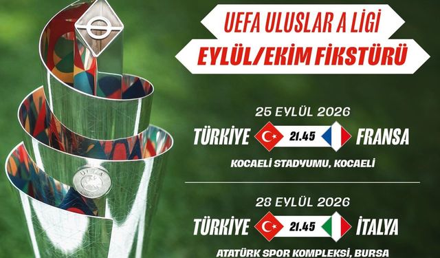 A Milli Takımın Uluslar Ligi Statları Belli Oldu