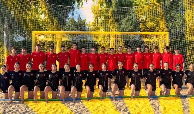 U17 Plaj Hentbolu Milli Takımları Avrupa Sahnesinde