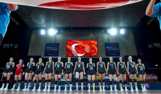 U22 Kadın Milliler Avrupa’ya Veda Etti