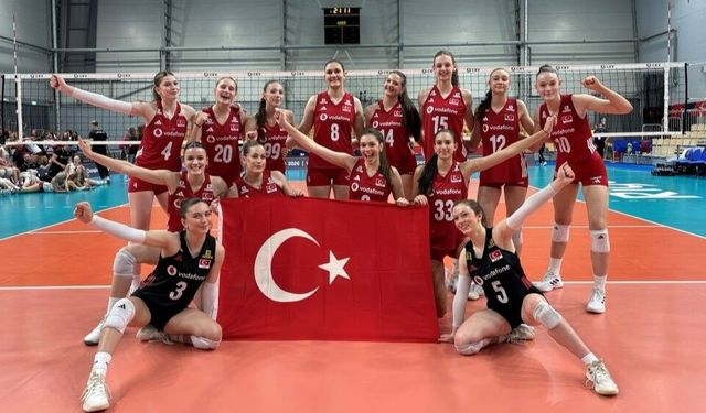 U18 Kadın Milliler Avrupa Şampiyonası'nda Dörtte Dört