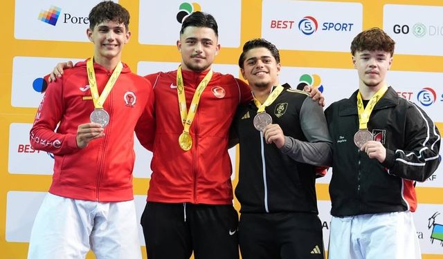 Tarık Koç WKF Dünya Gençlik Ligi'nde Altın Madalya Kazandı