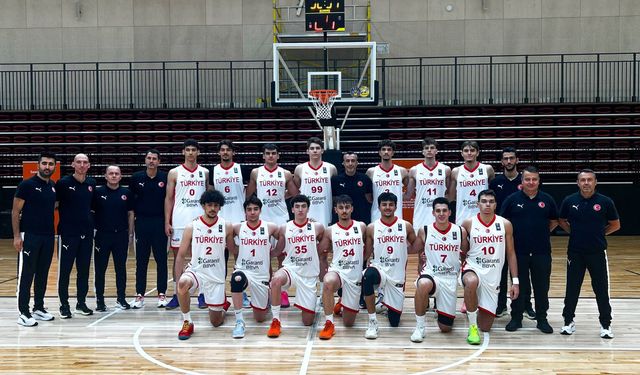 U18 Erkek Milliler Hazırlık Turnuvasını Namağlup Tamamladı