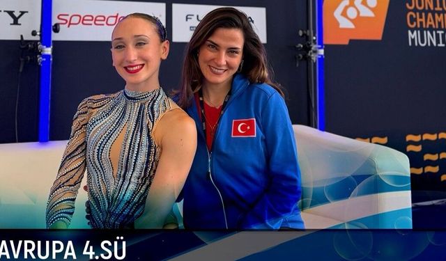 Ece Üngör Avrupa Dördüncüsü Oldu