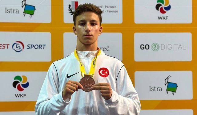 Kutay Coşkun Poreč’te Bronz Madalya Kazandı