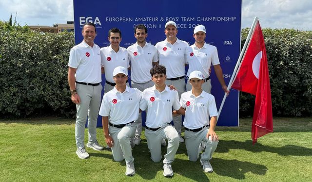 Milli Golfçüler Avrupa Genç Erkekler Şampiyonası'na Hazır