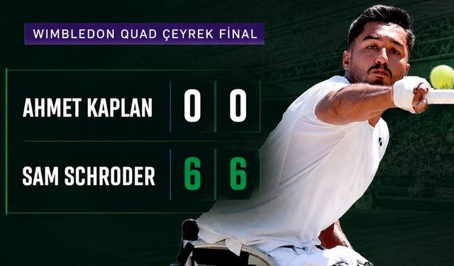 Ahmet Kaplan Wimbledon’da Çiftlerde Yarı Finalde