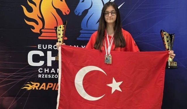 Arya Aydoğan Avrupa Şampiyonası'nda Çifte Madalya Kazandı