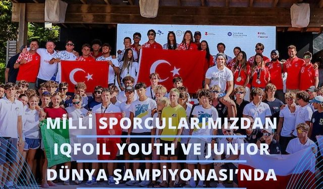 Milli Yelkenciler iQFOiL Dünya Şampiyonası'na Damga Vurdu