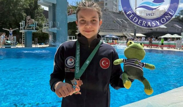 Alya Derin Ayaz Sofia Diving Cup'ta Bronz Madalya Kazandı