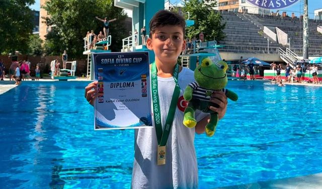 Kartal Cesur Güleren Sofia Diving Cup Şampiyonu Oldu