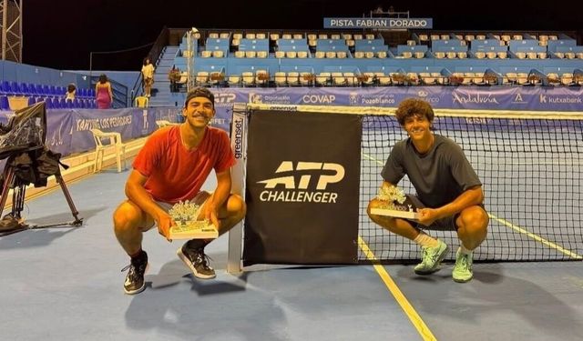 Arda Azkara ve Yankı Erel’den Challenger ikinciliği