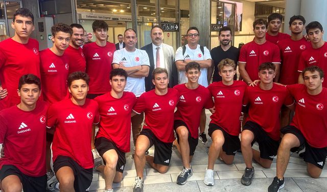 U16 Erkek Sutopu Millileri Stuttgart'ta Kampa Girdi
