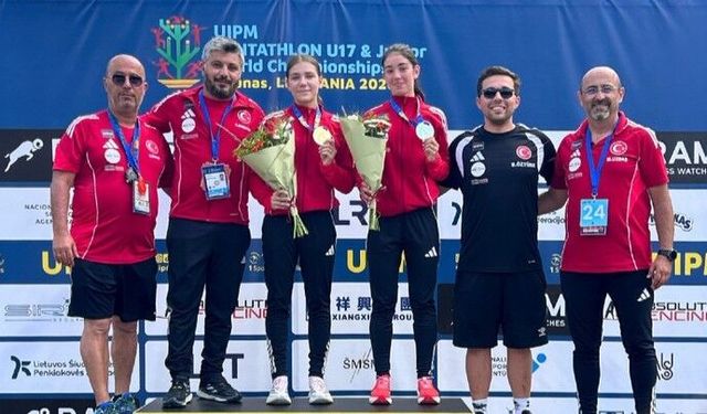 U17 Kadın Pentatlon Millilerinden Altın Madalya