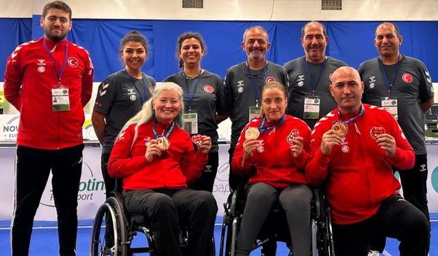 50 Metre Tabanca Milli Takımı Dünya Kupası'nda Bronz Kazandı