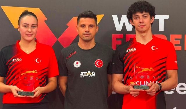 Talha Yiğenler ve Ece Haraç WTT Taşkent'te Şampiyon Oldu