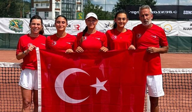 16 Yaş Kız Millileri Avrupa'da Korta Çıkıyor