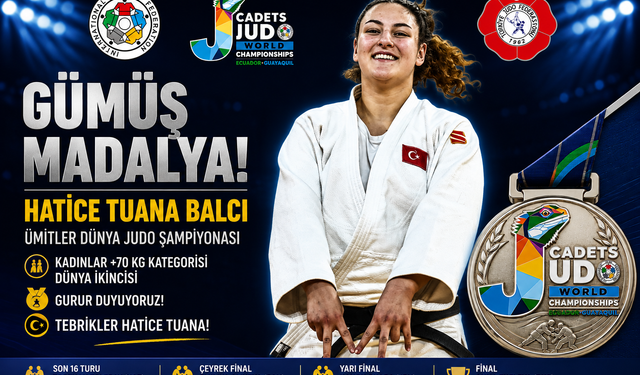 Hatice Tuana Balcı Dünya İkincisi: Guayaquil’de Gümüş